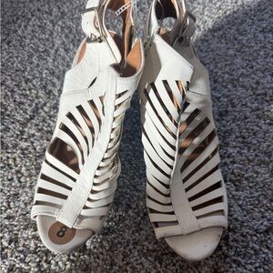 White Strappy Sandals